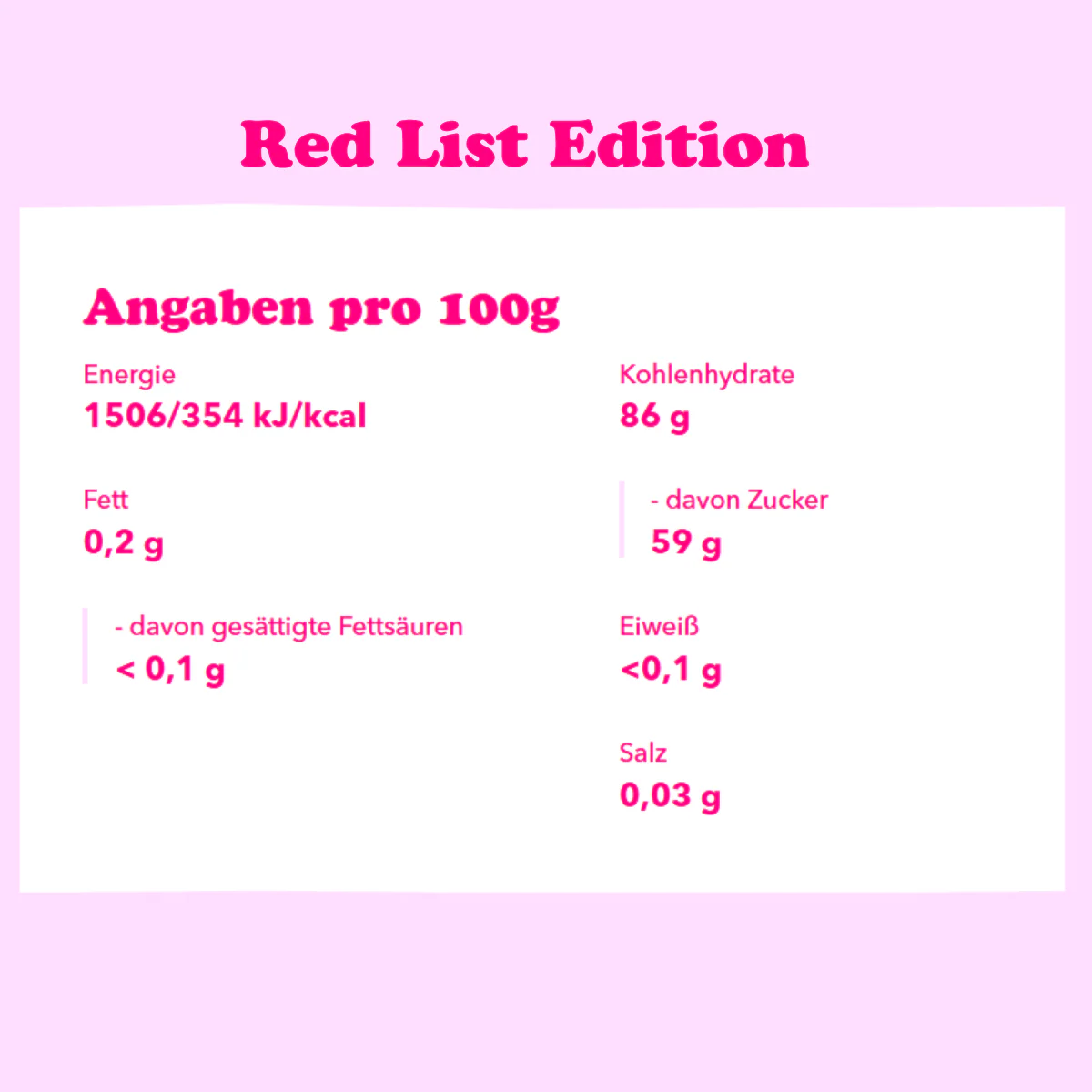Red List Edition 210g 20er Karton - Image 3