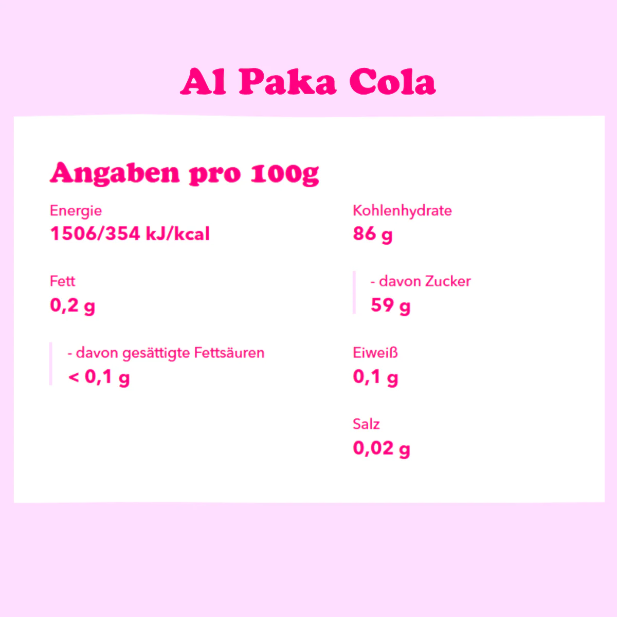 Al Paka Cola 210g 20er Karton - Image 4