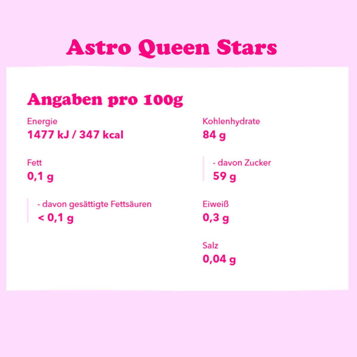 Astro Queen of stars 210gr 18er Karton - Image 4