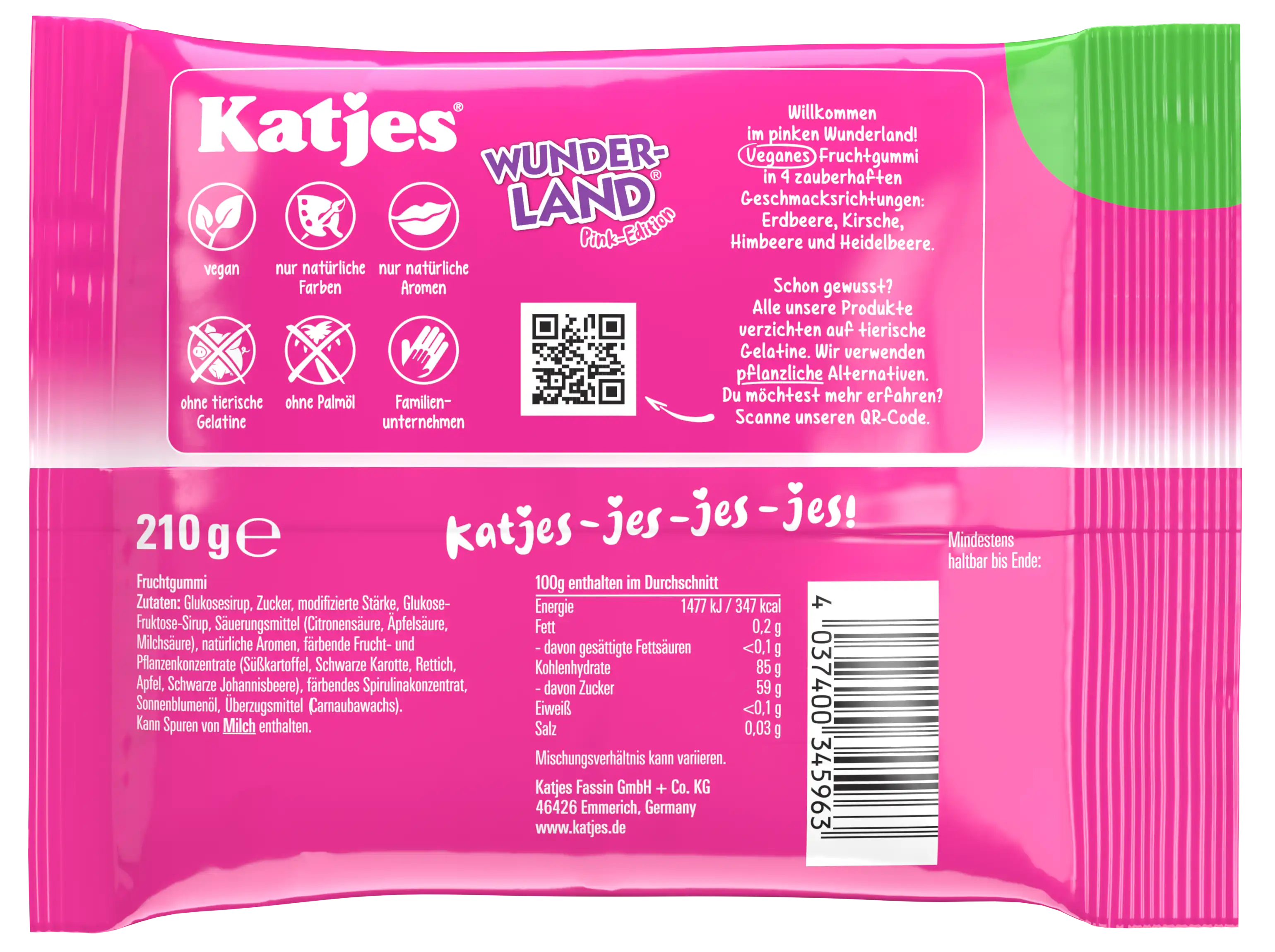 Wunderland Pink Edition 210g 20er Karton - Image 3